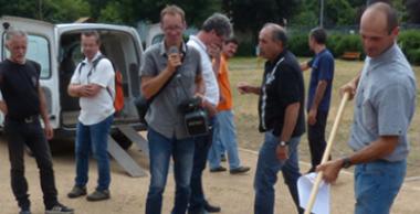 Formation sur le terrain