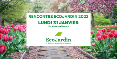 Affiche Rencontre EcoJardin 2022 FREDON PACA