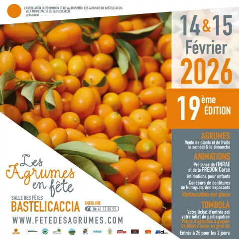 Affiche foires aux agrumes 2026